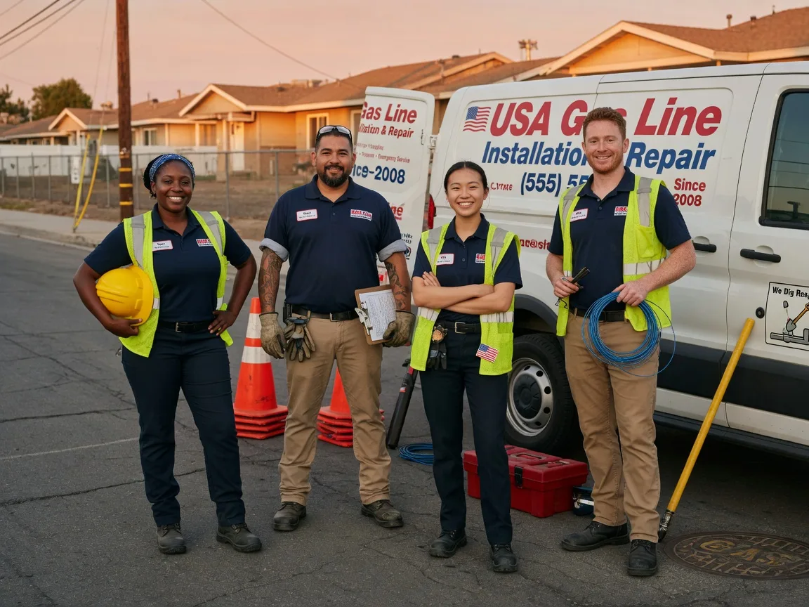 Gas Line Installation company in Chilton, TX